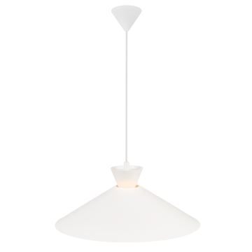 Nordlux - Candeeiro suspenso DIAL 1xE27/40W/230V diâmetro 45 cm branco