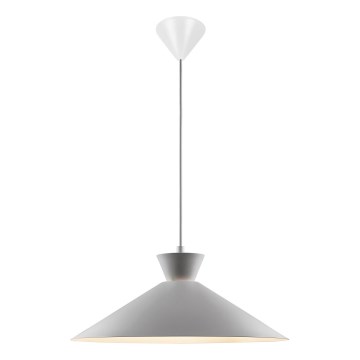 Nordlux - Candeeiro suspenso DIAL 1xE27/40W/230V diâmetro 45 cm cinzento