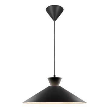 Nordlux - Candeeiro suspenso DIAL 1xE27/40W/230V diâmetro 45 cm preto