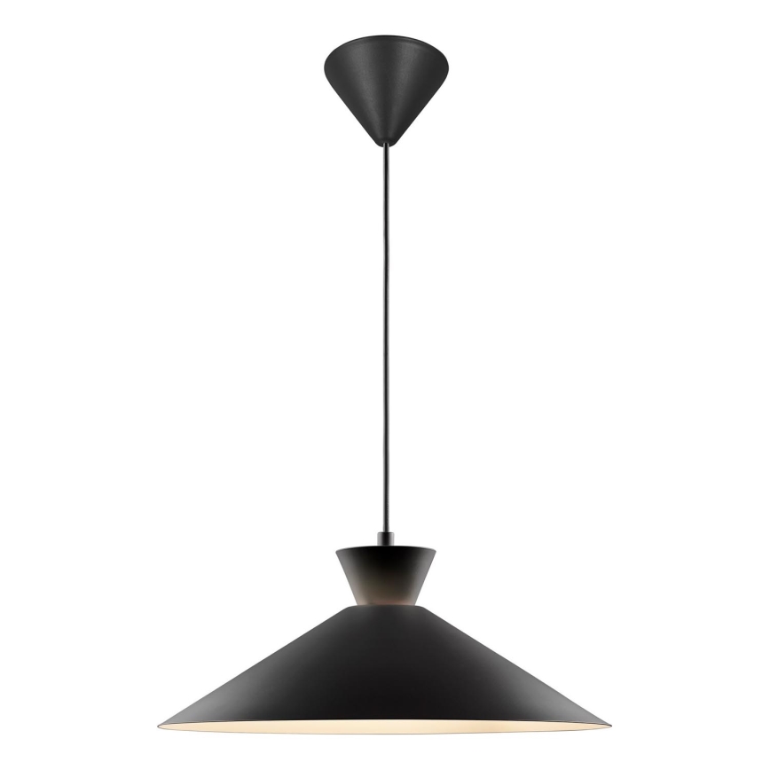 Nordlux - Candeeiro suspenso DIAL 1xE27/40W/230V diâmetro 45 cm preto