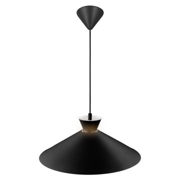 Nordlux - Candeeiro suspenso DIAL 1xE27/40W/230V diâmetro 45 cm preto