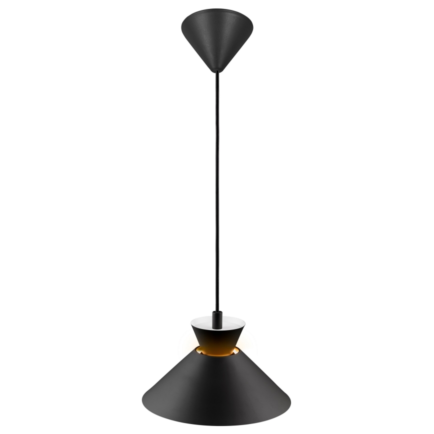 Nordlux - Candeeiro suspenso DIAL 1xE27/40W/230V diâmetro 25 cm preto