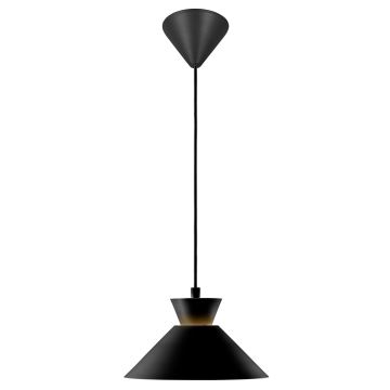 Nordlux - Candeeiro suspenso DIAL 1xE27/40W/230V diâmetro 25 cm preto