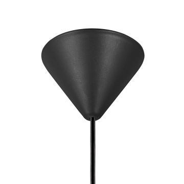 Nordlux - Candeeiro suspenso DIAL 1xE27/40W/230V diâmetro 25 cm preto