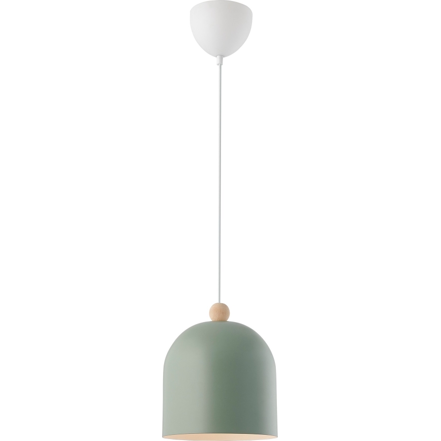 Nordlux - Candeeiro suspenso GASTON 1xE27/40W/230V verde/branco