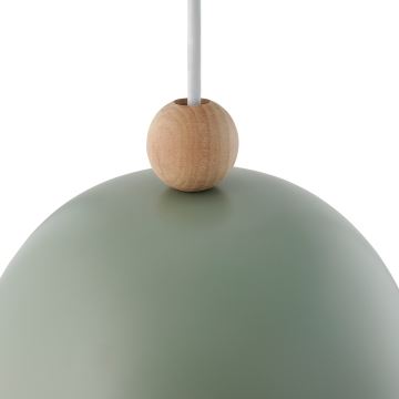 Nordlux - Candeeiro suspenso GASTON 1xE27/40W/230V verde/branco