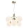 Nordlux - Candeeiro suspenso IVONA 6xE27/28W/230V dourado