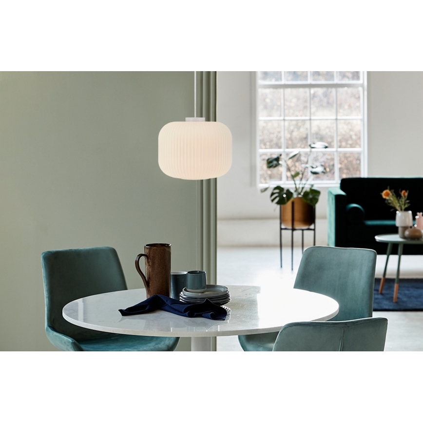 Nordlux - Candeeiro suspenso MILFORD 1xE27/40W/230V diâmetro 30 cm