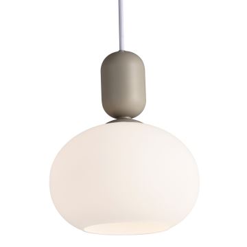 Nordlux - Candeeiro suspenso NOTTI 1xE27/40W/230V cinzento