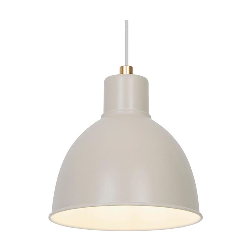 Nordlux - Candeeiro suspenso POP 1xE27/40W/230V bege