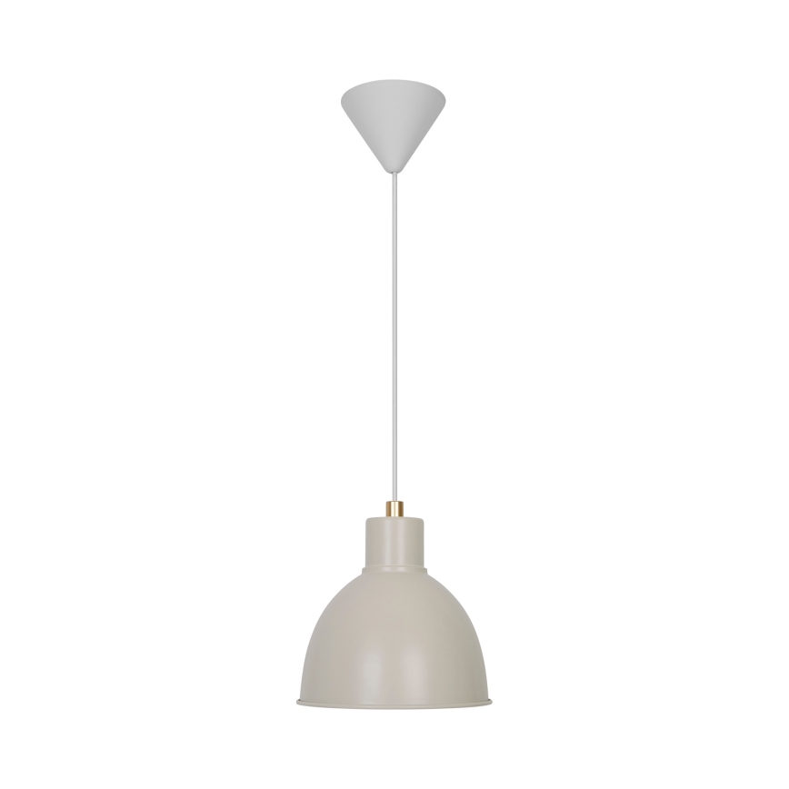 Nordlux - Candeeiro suspenso POP 1xE27/40W/230V bege