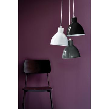 Nordlux - Candeeiro suspenso POP 1xE27/40W/230V preto/cromado