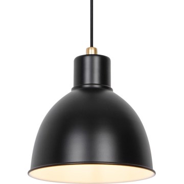 Nordlux - Candeeiro suspenso POP 1xE27/40W/230V preto/dourado