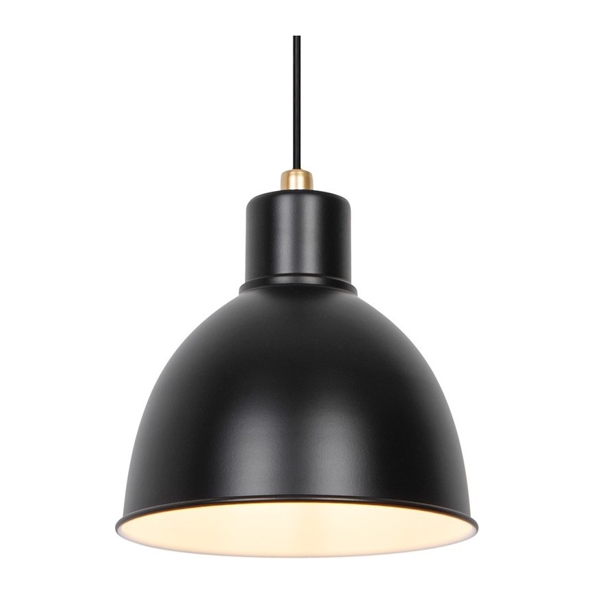 Nordlux - Candeeiro suspenso POP 1xE27/40W/230V preto/dourado