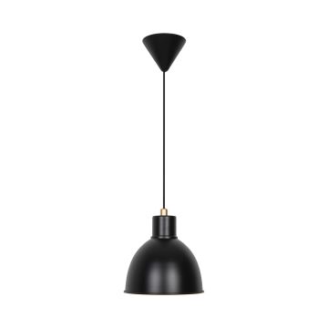 Nordlux - Candeeiro suspenso POP 1xE27/40W/230V preto/dourado