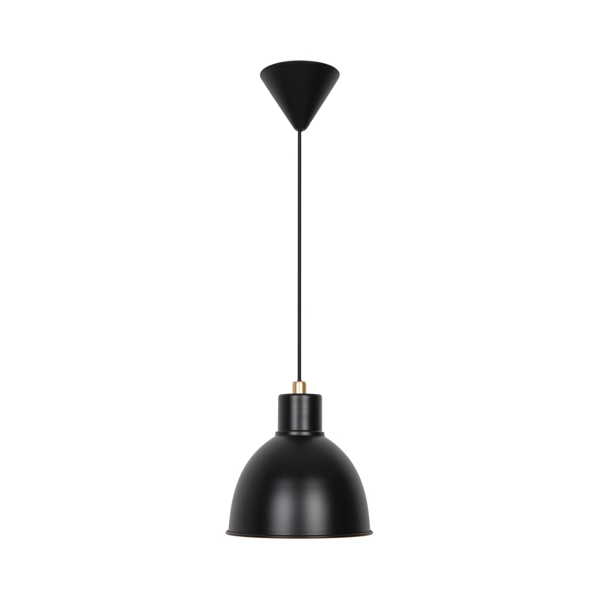 Nordlux - Candeeiro suspenso POP 1xE27/40W/230V preto/dourado