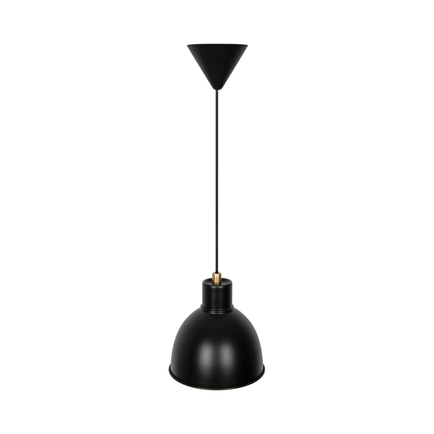 Nordlux - Candeeiro suspenso POP 1xE27/40W/230V preto/dourado