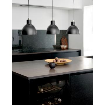 Nordlux - Candeeiro suspenso POP 3xE27/40W/230V preto/dourado