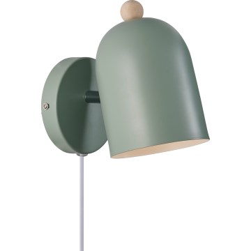 Nordlux - Foco de parede GASTON 1xE27/15W/230V verde