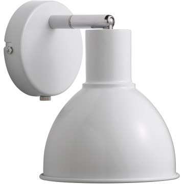 Nordlux - Foco de parede POP 1xE27/18W/230V branco