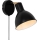 Nordlux - Foco de parede POP 1xE27/18W/230V preto/dourado