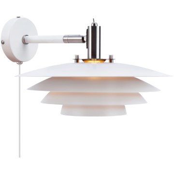 Nordlux - Iluminação de parede BRETAGNE 1xG9/25W/230V branco