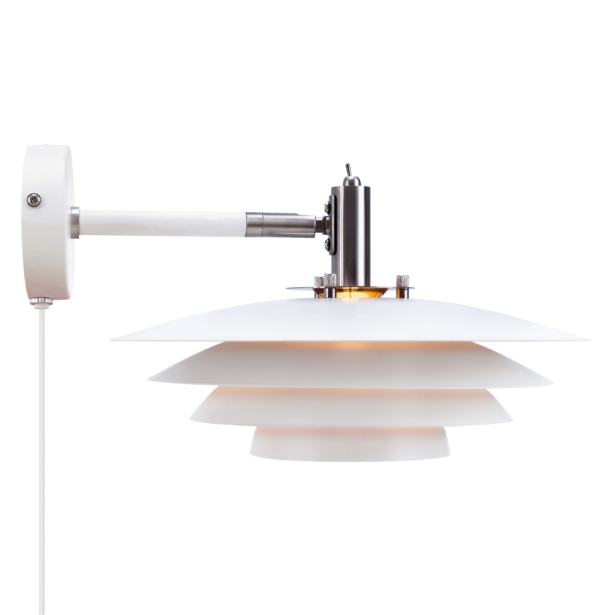 Nordlux - Iluminação de parede BRETAGNE 1xG9/25W/230V branco