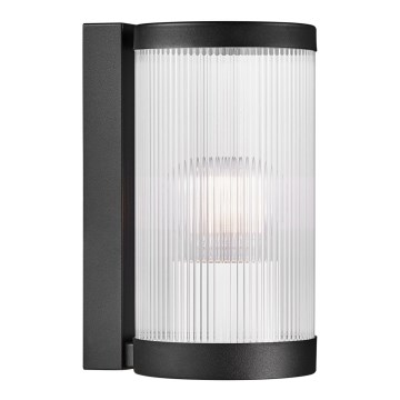 Nordlux - Iluminação de parede exterior COUPAR 1xE27/25W/230V IP54 preto