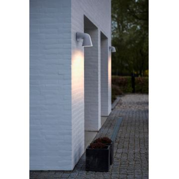 Nordlux - Iluminação de parede exterior FRONT 1xGU10/28W/230V IP44 branco