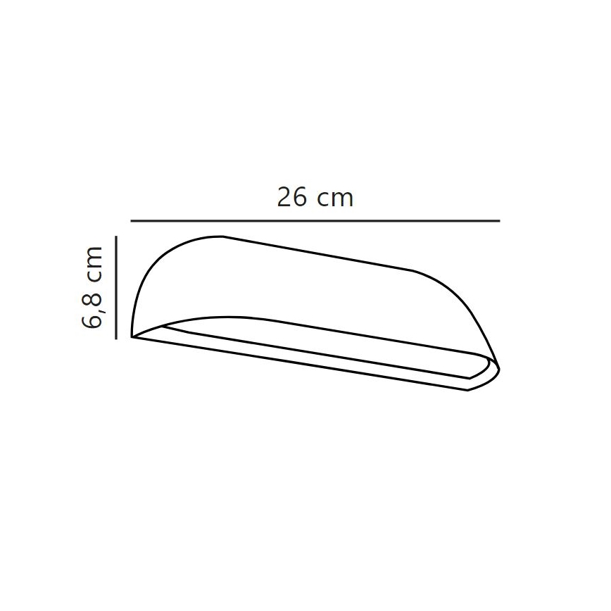 Nordlux - Iluminação de parede exterior LED FRONT LED/9,5W/230V IP44