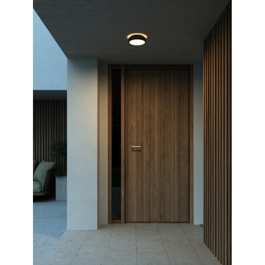 Nordlux - Iluminação de parede exterior LED OLIVER LED/9W/230V IP54 diâmetro 19,5 cm