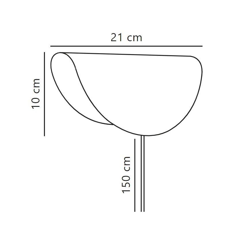 Nordlux - Iluminação de parede MODEL 1xE14/25W/230V bege