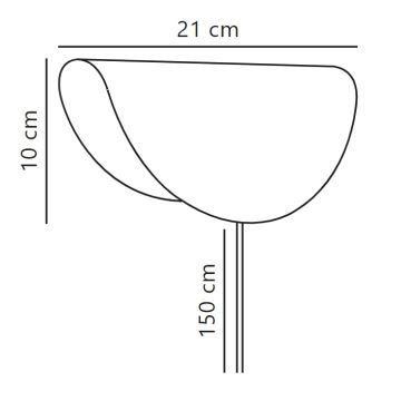 Nordlux - Iluminação de parede MODEL 1xE14/25W/230V verde