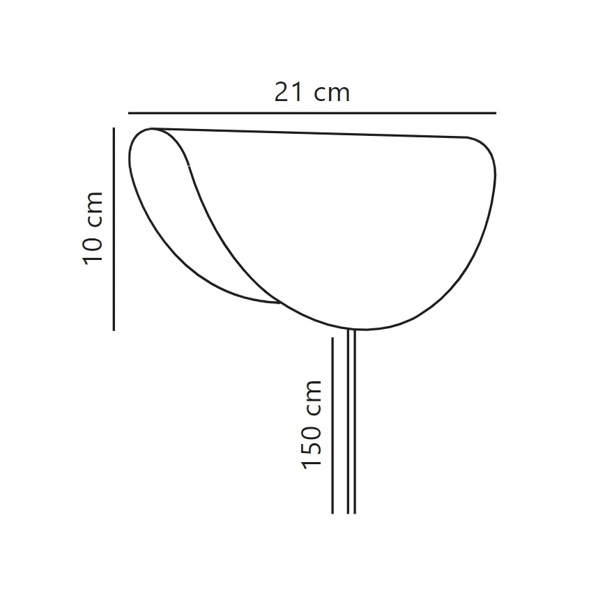 Nordlux - Iluminação de parede MODEL 1xE14/25W/230V verde