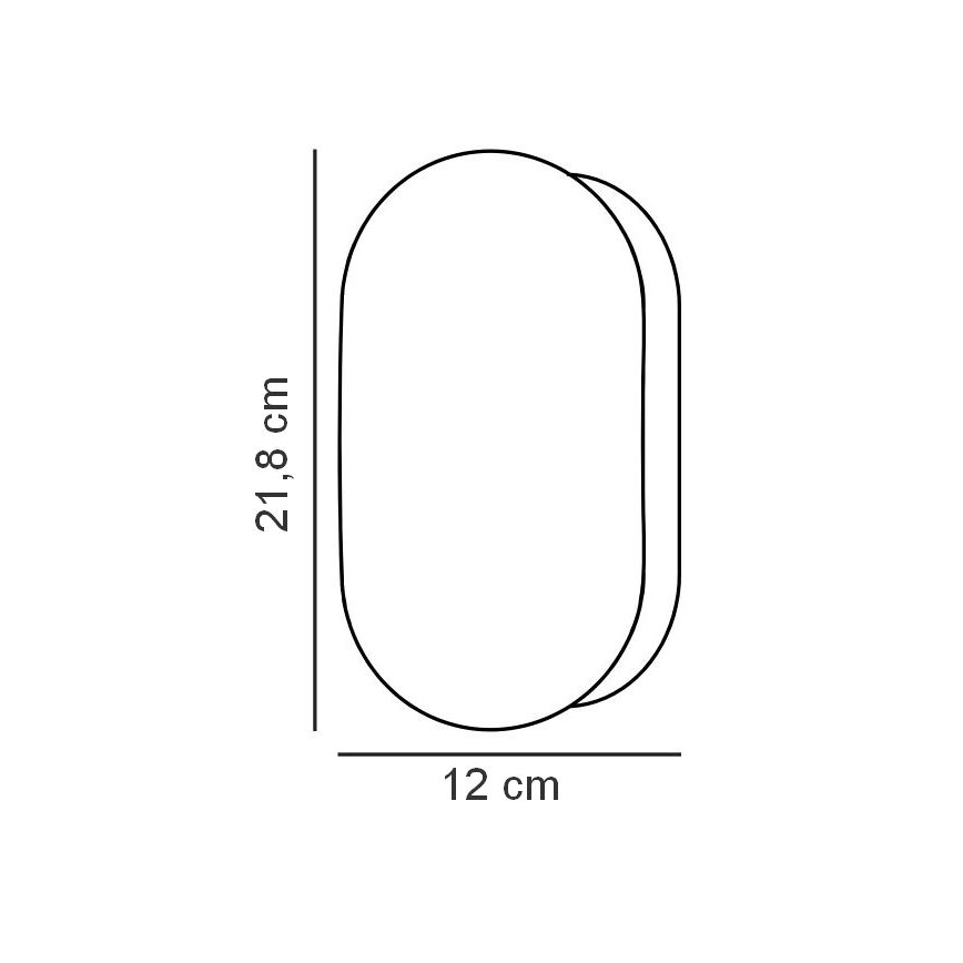 Nordlux - Iluminação de parede para casa de banho FOAM 1xE27/55W/230V IP44 preto