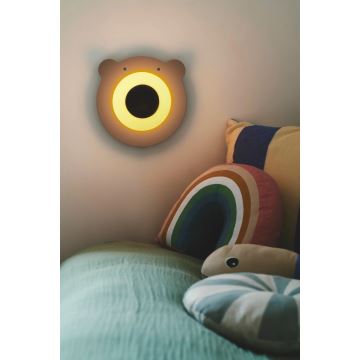 Nordlux - Iluminação de parede para crianças BRUNA BEAR 1xE14/25W/230V urso