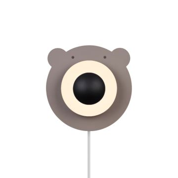 Nordlux - Iluminação de parede para crianças BRUNA BEAR 1xE14/25W/230V urso