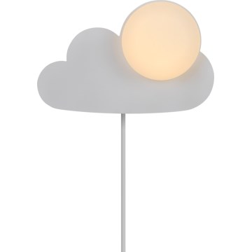 Nordlux - Iluminação de parede para crianças SKYKU CLOUD 1xE14/25W/230V nuvem