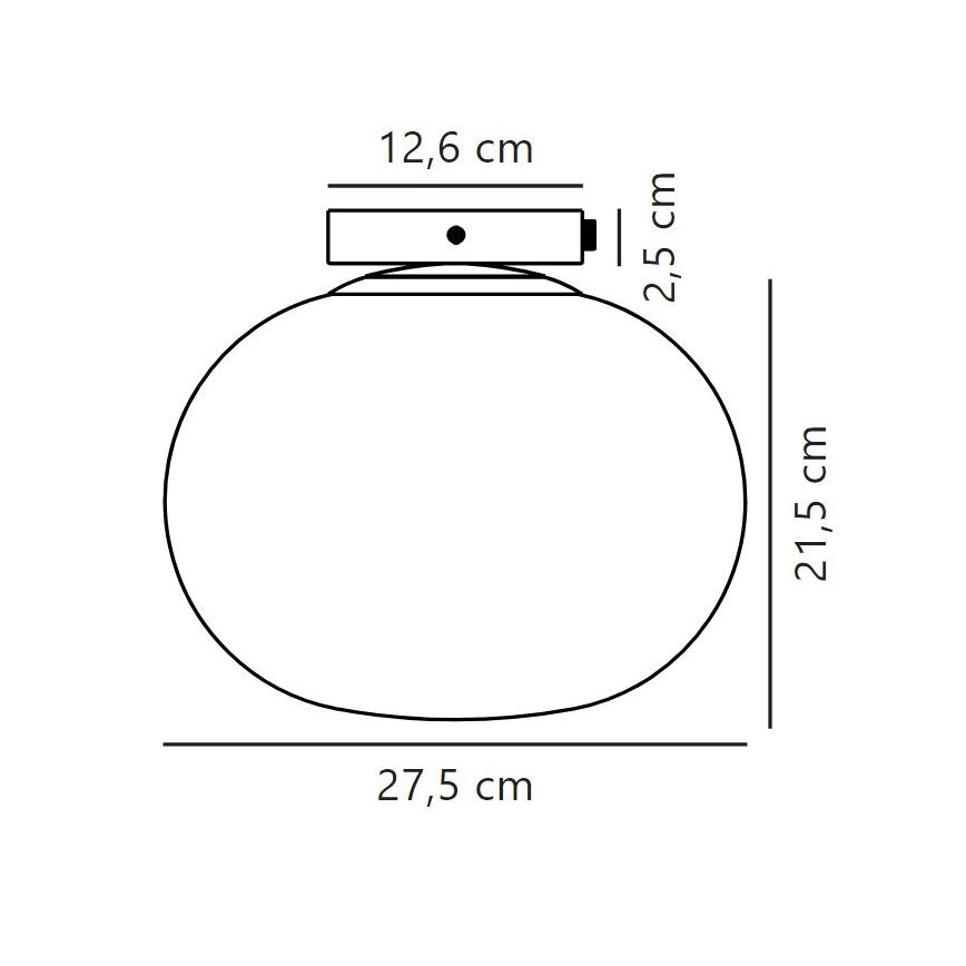 Nordlux - Iluminação de teto ALTON 1xE27/25W/230V