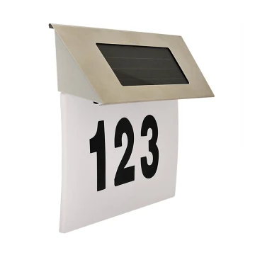 Número da casa LED Solar 1,2V IP44