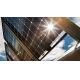 Painel solar fotovoltaico JINKO 545Wp armação prateada IP68 Meio corte bifacial