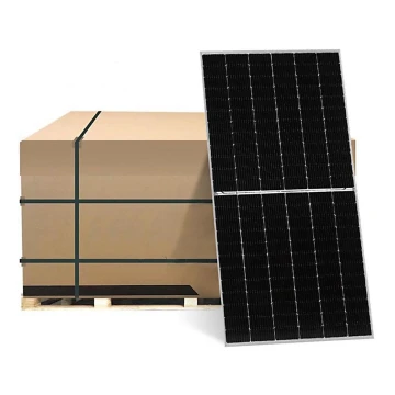 Painel solar fotovoltaico JINKO 580Wp IP68 Half Cut bifacial - palete 36 unid.
