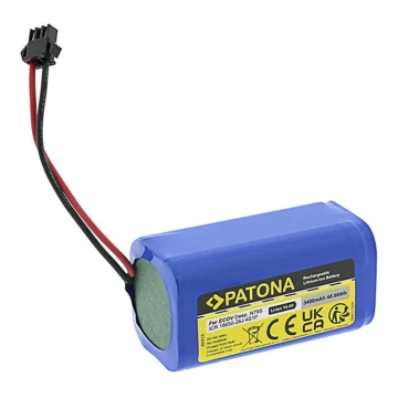 PATONA - Bateria Ecovacs Deebot 600/N79/715 3400mAh Li-lon 14,4V