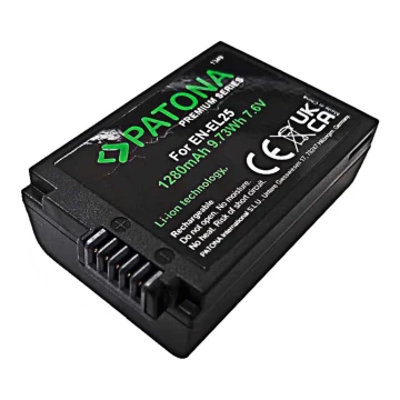 PATONA - Bateria Nikon EN-EL25 1350mAh Li-Ion 7,6V Premium Z50/Z fc