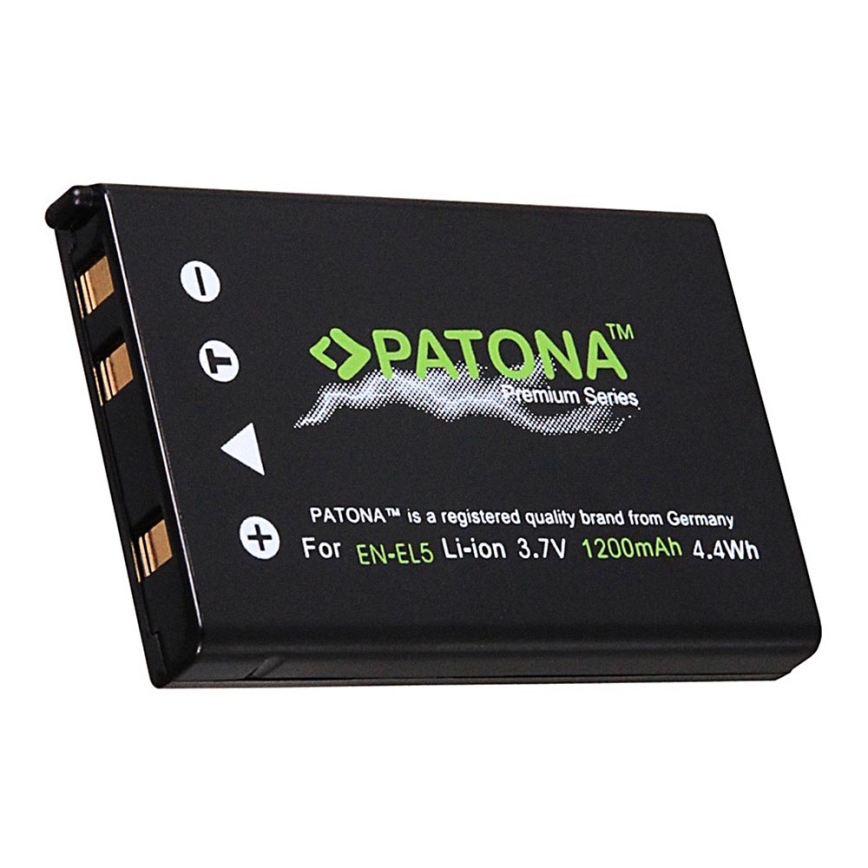 PATONA - Bateria Nikon EN-EL5 1200mAh Li-Ion Premium