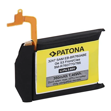 PATONA - Bateria Samsung Gear S3 380mAh
