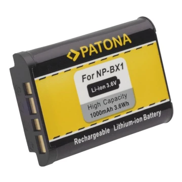 PATONA - Bateria Sony NP-BX1 1000mAh Li-Ion