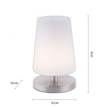 Paul Neuhaus 4146-55- Candeeiro de mesa táctil LED com regulação SONJA 1xG9/3W/230V cromado mate