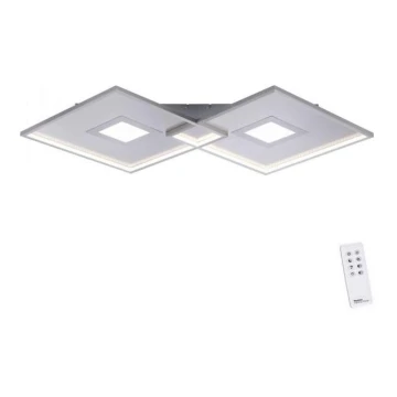 Paul Neuhaus 8378-55 - Iluminação de teto LED com regulação AMARA LED/45W/230V cromado + controlo remoto