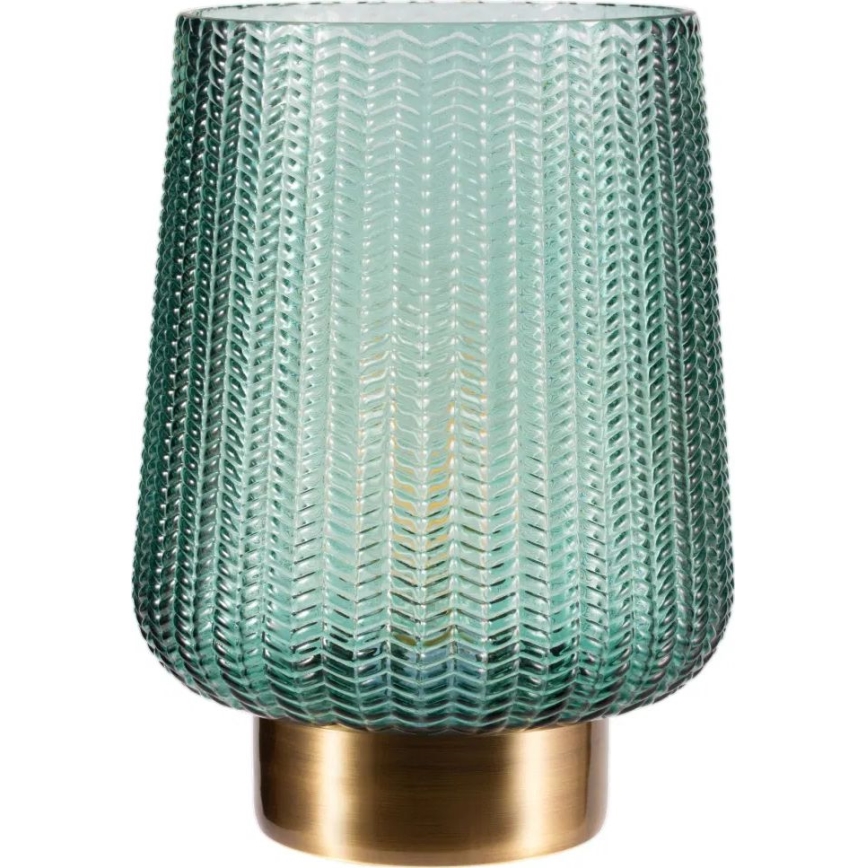 Paulmann 48136 - LED-1xE27/0,8W Candeeiro de mesa GLAMOUR 3xAA/4,5V verde